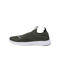Puma Mens Softride Gush Myrtle-Ash Gray-Black Running Shoe - 7 UK (31059103)