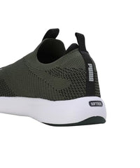 Puma Mens Softride Gush Myrtle-Ash Gray-Black Running Shoe - 7 UK (31059103)