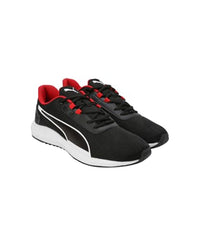 Puma Mens Levyrun Black-White-for All Time Red Running Shoe - 9 UK (31060601)