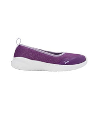 Puma Girls, Sienna Softride JR, Purple Pop-Vivid Violet-White, Sneaker, 5UK, (39465501)