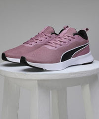 Puma Womens Flyer Flex V1 WN's Pale Grape-Black Running Shoe - 5 UK (31061901)