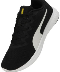 Puma Men, Softride Vital Eng Mesh IDP, Black-White-Lemon Meringue, Sneaker, 6UK, (31058101)