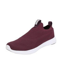 Puma Womens Softride Clean V2 WNS Grape Wine-White Running Shoe - 6 UK (31070250)