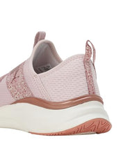 Puma Womens Softride Harmony Slip Leo Mauve Mist-Warm White-Rose Gold Running Shoe - 6 UK (31013002)