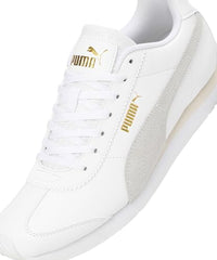 Puma Unisex-Adult Turin 3 Golazo White-Gold-Alpine Snow Sneaker - 11 UK (39749301)