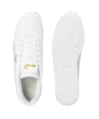 Puma Unisex-Adult Turin 3 Golazo White-Gold-Alpine Snow Sneaker - 11 UK (39749301)
