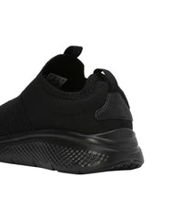 Puma Mens Softride Pro Echo Slip-On -E Black-White Running Shoe - 7 UK (31088801)