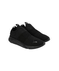 Puma Mens Softride Pro Echo Slip-On -E Black-White Running Shoe - 7 UK (31088801)