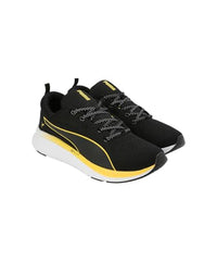 Puma Mens Softride Pro Echo BlareGravi Black-Yellow Blaze Running Shoe - 7 UK (31089001)