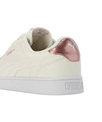 Puma Womens Shuffle Kikcsma WNS V2 White-Rose Gold-Whisper White Sneaker - 4 UK (40165502)