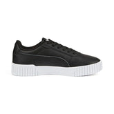 Puma Womens Carina 2.0 Black-Black-Silver Sneaker - 7 UK (40134502)