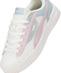 Puma Womens Carina 2.0 Zuki Turquoise Surf-Grape Mist-Warm White Sneaker - 5 UK (39983001)