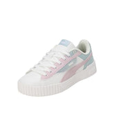 Puma Womens Carina 2.0 Zuki Turquoise Surf-Grape Mist-Warm White Sneaker - 5 UK (39983001)