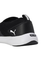 Puma Mens Softride Dimorphos Black-Dark Coal-White Running Shoe - 9 UK (31064901)