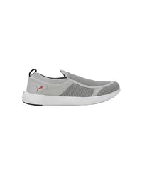 Puma Mens Softride Dimorphos Ash Gray-Chili Oil-Black Running Shoe - 9 UK (31064903)