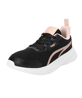 Puma Womens Alfarun Metallic WNS Black-Rose Dust Sneaker - 8 UK (39185402)