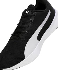 Puma Mens Coarse Black-White Running Shoe - 8UK (37998602)