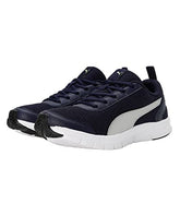 Puma Unisex-Kid Racer JR V2 Peacoat-Silver-Sharp Green Sneaker - 5UK (39579802)