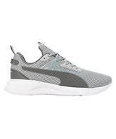 Puma Men, Scorch Runner V2, Cool Mid Gray-Cool Dark Gray-Yellow Sizzle, Sneaker, 8UK, (37998803)