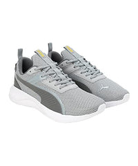 Puma Men, Scorch Runner V2, Cool Mid Gray-Cool Dark Gray-Yellow Sizzle, Sneaker, 8UK, (37998803)