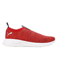 Puma Men, Scorch Mark Slip On, Black-Burnt Red-White, Sneaker, 8UK, (37998703)