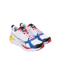 Puma Unisex-Kid X-Ray Grilion JR White-Blazing Yellow-for All Time Red Sneaker - 5 UK (39602302)