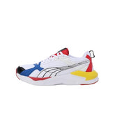 Puma Unisex-Kid X-Ray Grilion JR White-Blazing Yellow-for All Time Red Sneaker - 5 UK (39602302)