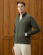 U.S.Polo Mens Sweat Shirt F/S Ussws4353 Olive
