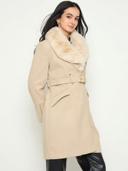 Madame Ladies Western Long Coat M5W20132 1 Off White