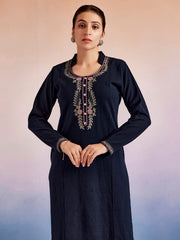 Jaipur Kurti Ladies Western W Kurti 1Pcs 2402 Navyblue