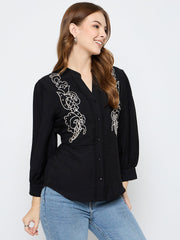 Madame Ladies Western Top