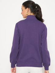 Madame Ladies Western Sweat Shirt M4W22002 032 Purple