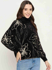 Madame Ladies Western Woolen Top M5W17170 002 Black