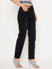 Madame Ladies Western Jeans M3S24102 002 Black