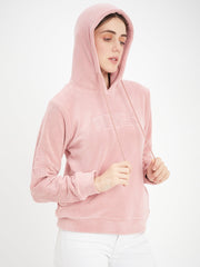 Madame Solid Blush Sweat-Shirt