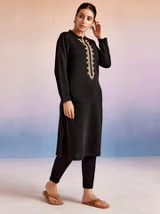Jaipur Kurti Ladies Western W Kurti 1Pcs 1D24Krtar004 Black