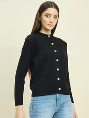 Madame Ladies Western Cardigan M5W70046 002 Black