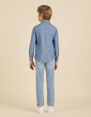 U.S.POLO KIDS BOYS SHIRT H/S UKSHT1508