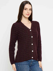Madame Ladies Western Cardigan M4W70026 103 Coffee