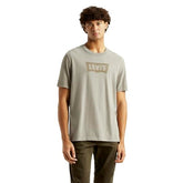 Levi's Men's Brand Logo Grey Crew Neck T-Shirt