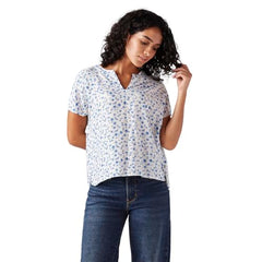 Women's Floral Regular Fit Top