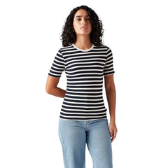 Women's Striped Slim Fit T-Shirt