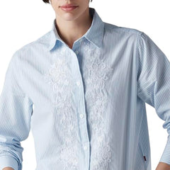 Women's Striped Regular Fit Shirt