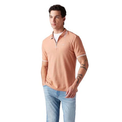 Men's Solid Slim Fit Polo T-Shirt