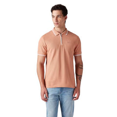 Men's Solid Slim Fit Polo T-Shirt