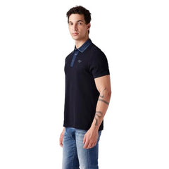 Men's Solid Slim Fit Polo T-Shirt