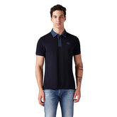 Men's Solid Slim Fit Polo T-Shirt