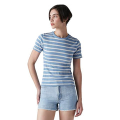 Women's Striped Slim Fit T-Shirt