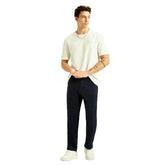 Levi's Men's Navy Relaxed Straight Fit Trousers