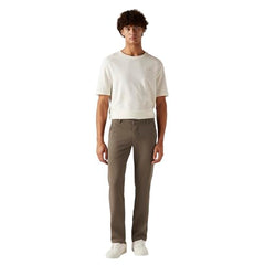 Levi's Men's 511 Taupe Slim Fit Mid Rise Chinos